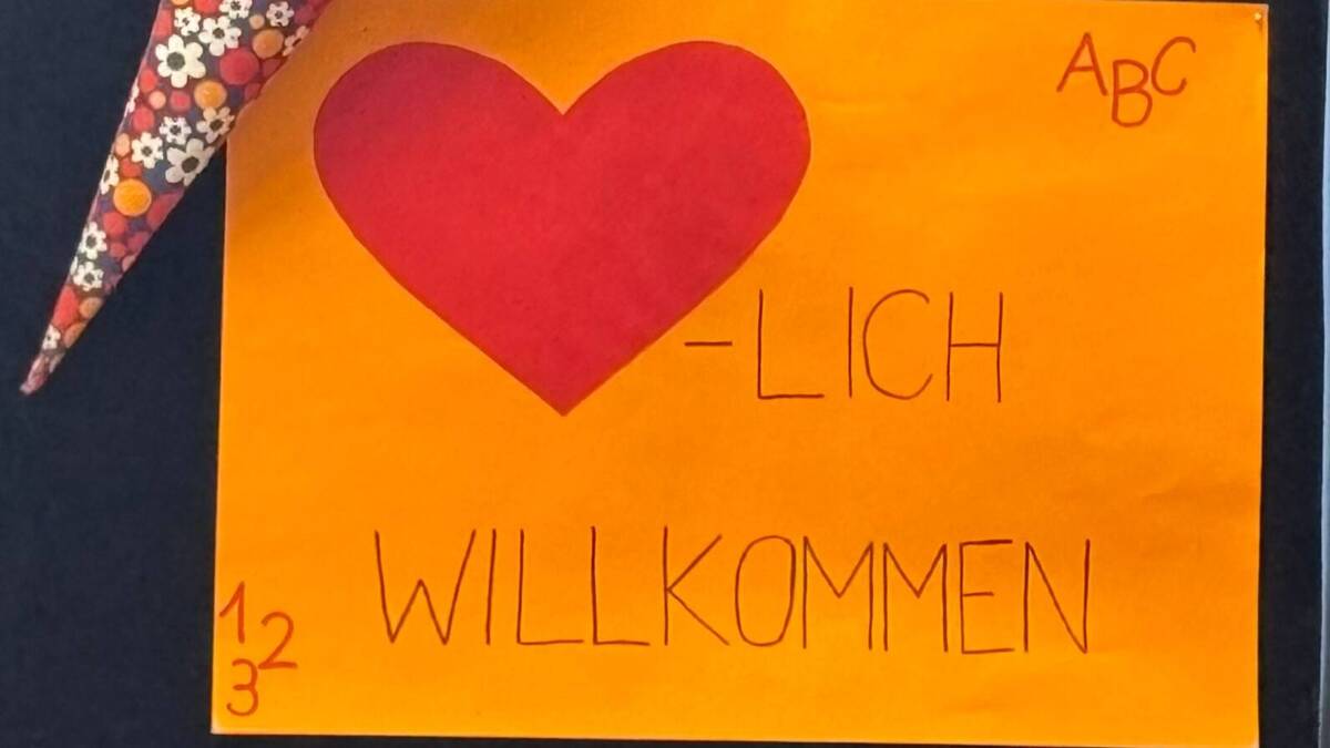 Plakat Herzlich Willkommen - SJ 2025-26