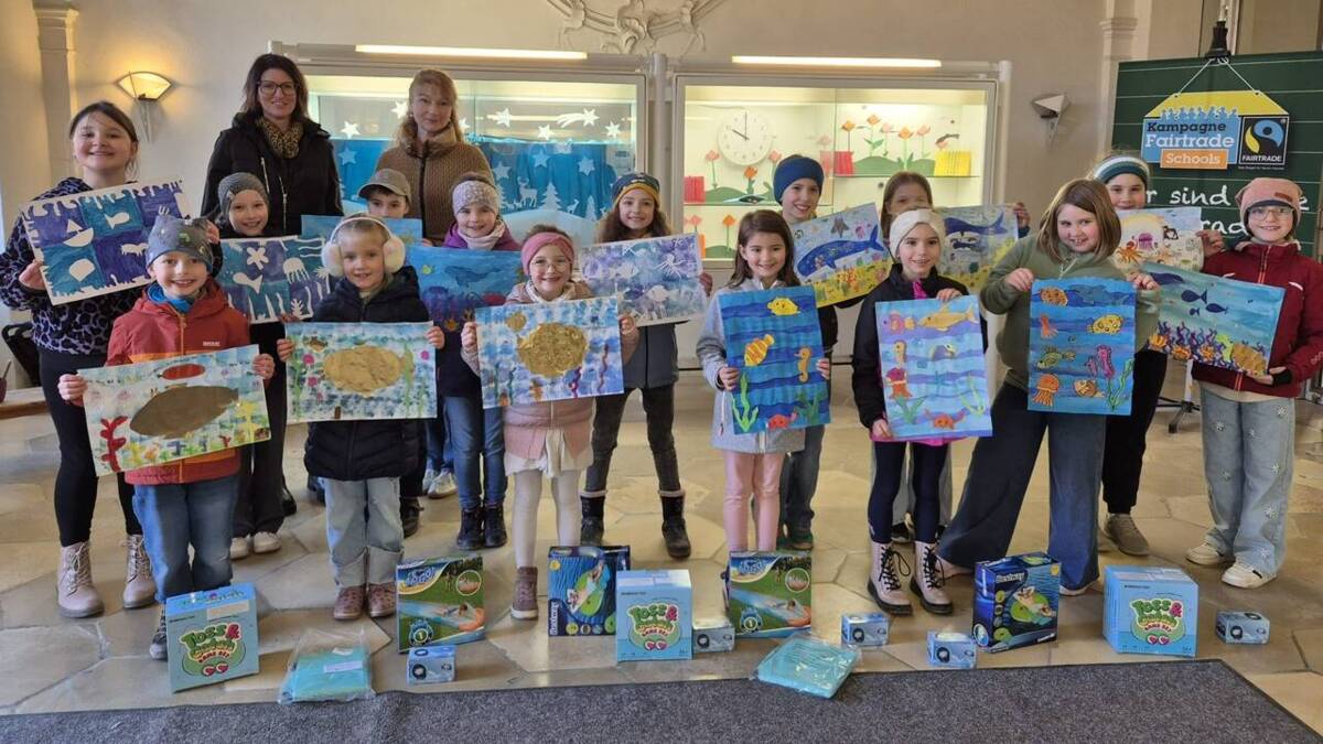 Bild Preisverleihung Malwettbewerb 2026